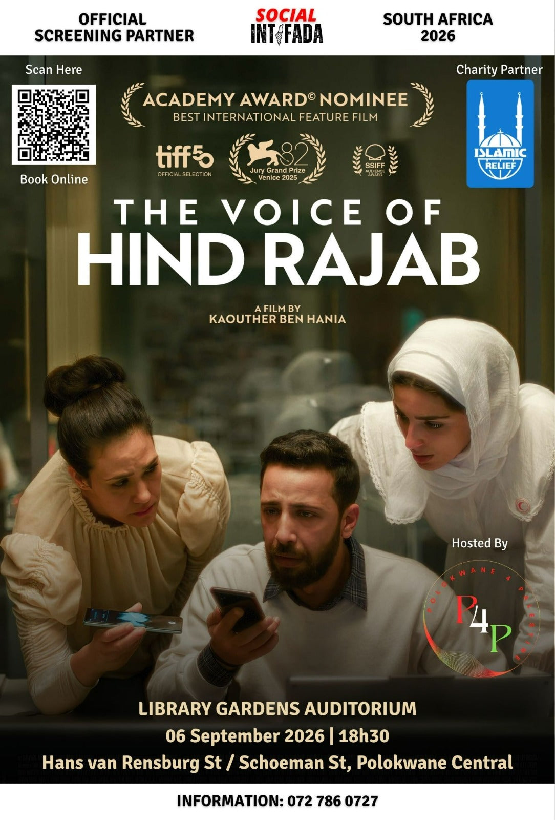 The Voice of Hind Rajab — Polokwane Screening