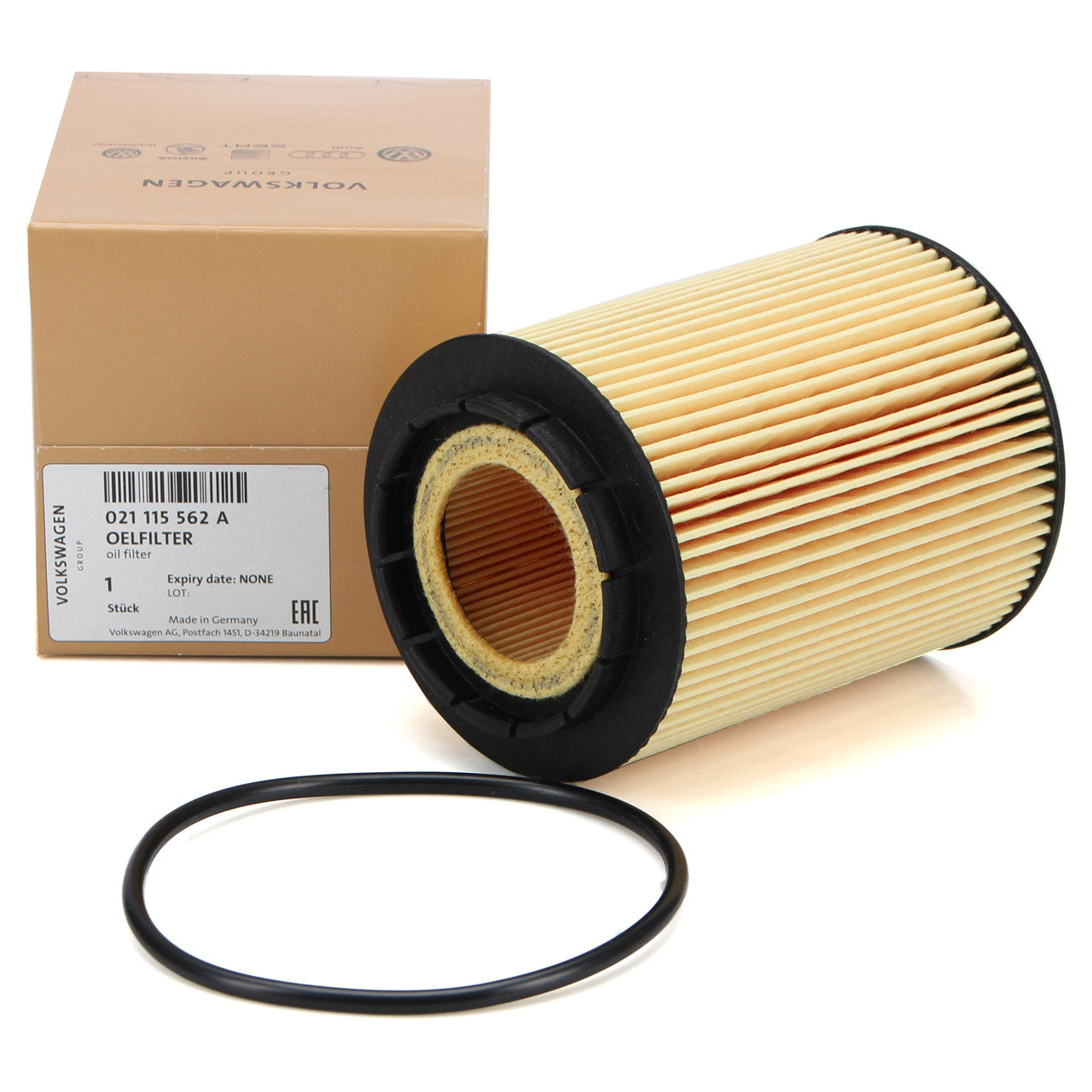 Brand new VW/AUDI OEM engine oil filter-021 115 562 A