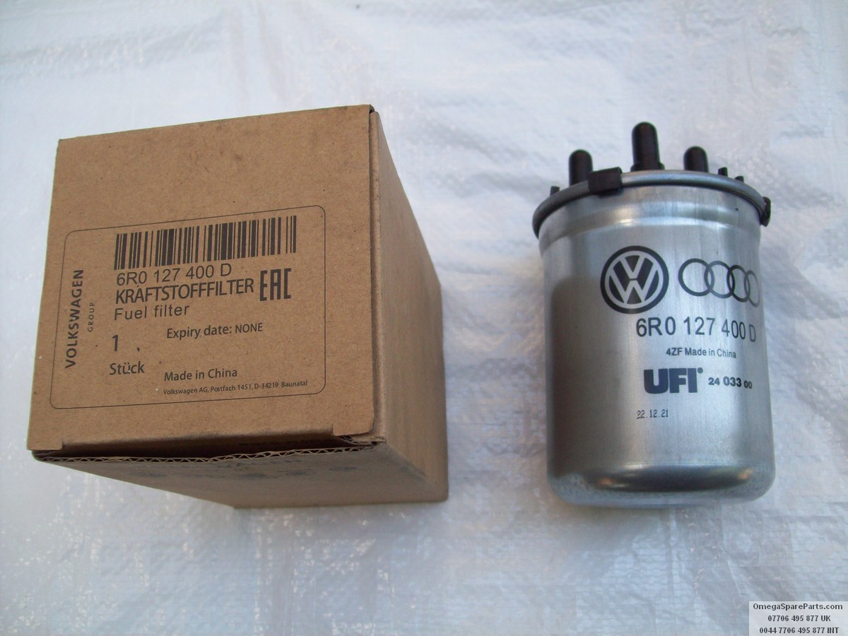VW / Audi Fuel Filter 6R0127400D - Brand New OEM