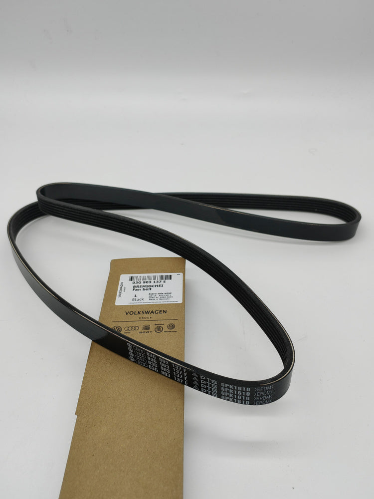 Brand new VW/AUDI OEMgenuine VAG (Volkswagen Audi Group) serpentine / V-ribbed accessory drive belt-03G 903 137 E