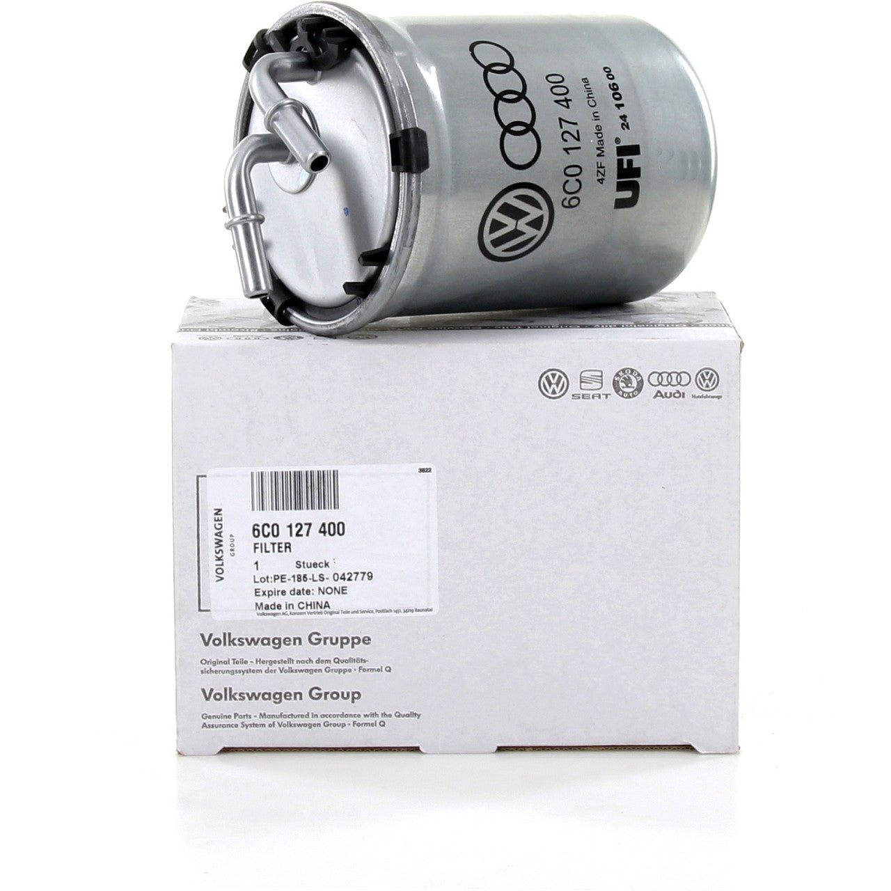 Brand new VW/AUDI OEM diesel fuel filter-6C0 127 400