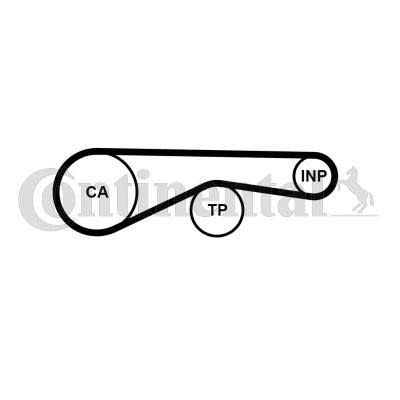 Brand new VW/AUDI OEM timing belt (toothed belt)-057 109 119 L
